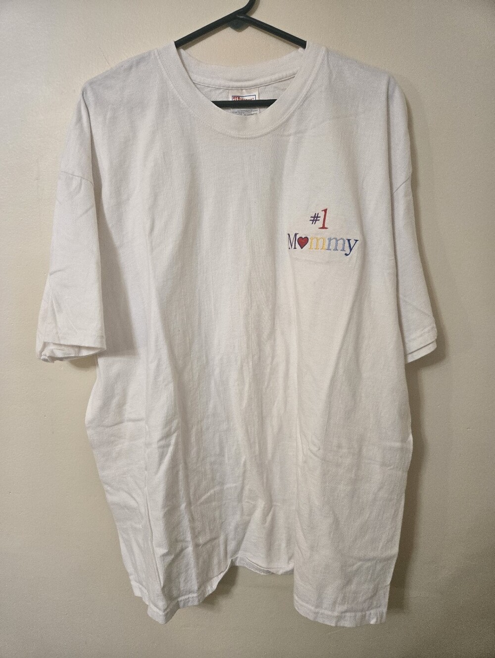 Vintage "#1 Mommy" XXL Hanes T Shirt